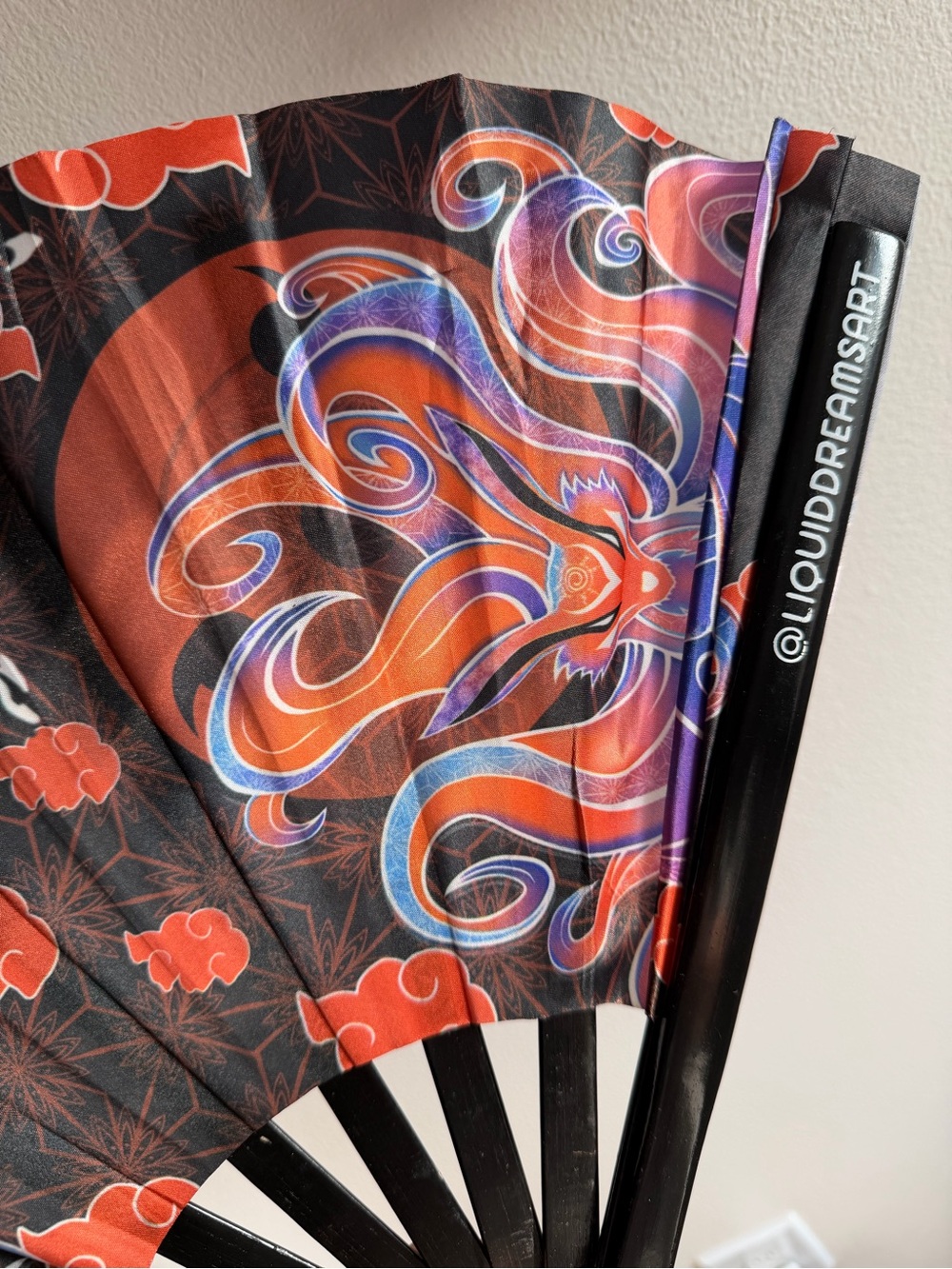 Handheld Folding Rave Fan - Picture 8 of 8